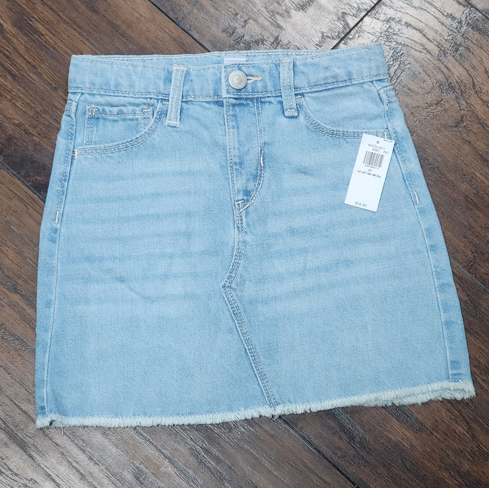 Denim Mini Skirt